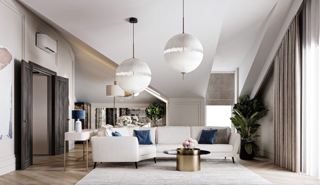 Ponadczasowa elegancja: Ekskluzywny apartament w stylu art déco od Tissu