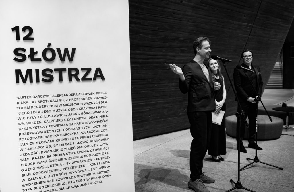 12 Słów Mistrza – finisaż ekspozycji poświęconej pamięci Krzysztofa Pendereckiego w NOSPR