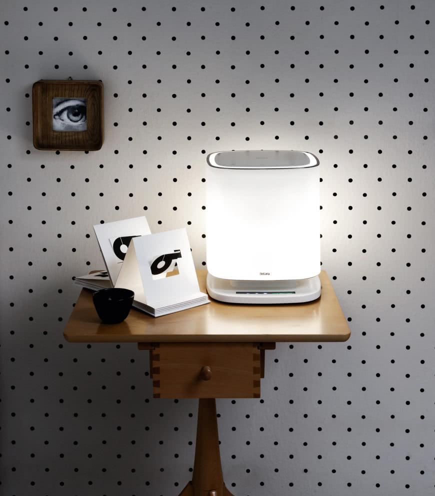 Bellaria – innowacyjny oczyszczacz z lampa LED